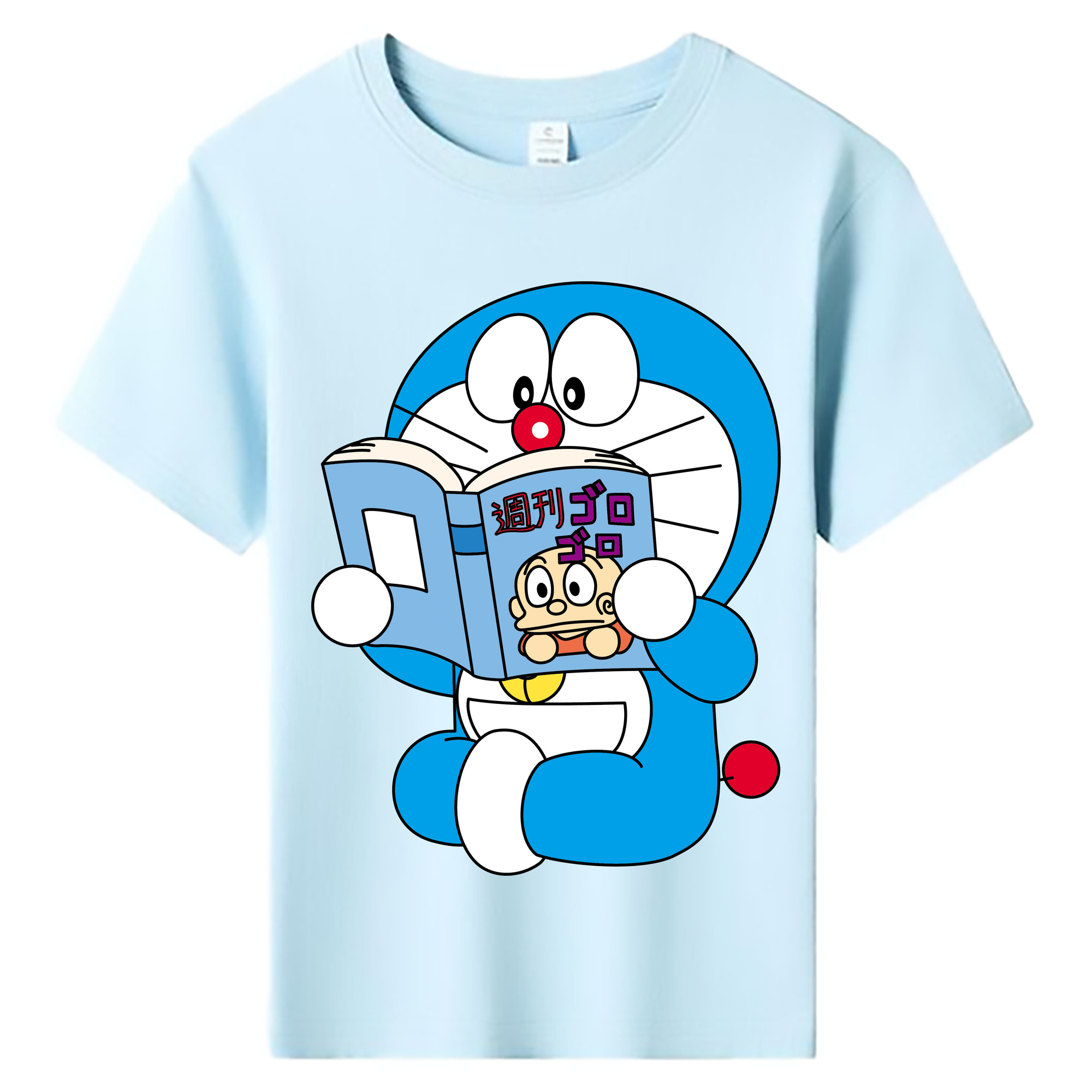 （画像用） ドラえもん Doraemon 綿100％キッズTシャツ（フロントプリント）
